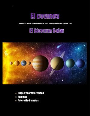 Edición Nº 1 Revista El Cosmos (1)