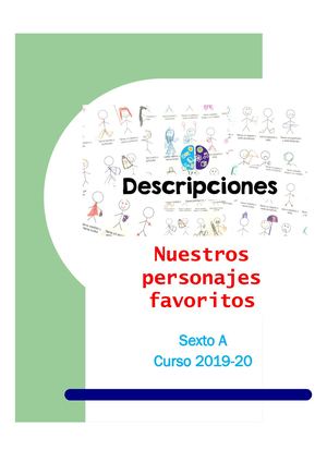 Descripciones Sexto A