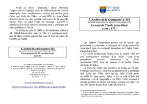 AMFAR A15 401 La cour de l'ecole Jean Macé (vers 1977)