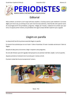 Periodistes Número 13