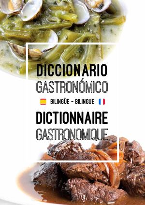 20191022 Diccionario Gastronomico