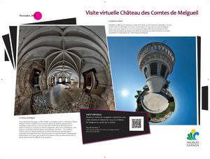 Visite Virtuelle Château Des Comtes De Melgueil
