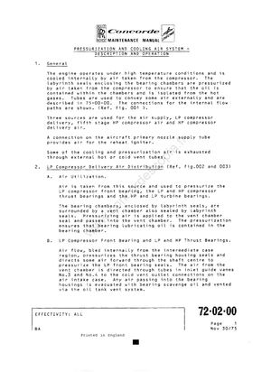 système de refroidissement du Moteur Concorde Olympus 593