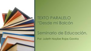 Texto Paralelo