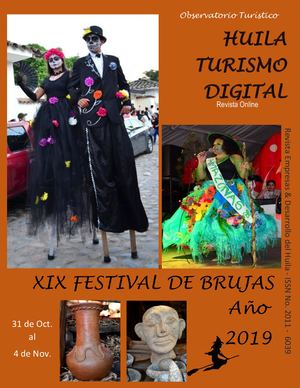 Huila Turismo Digital XIX Festival de Brujas en La Jagua - 2019