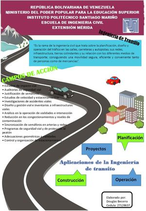 Infografia Ing De Transito