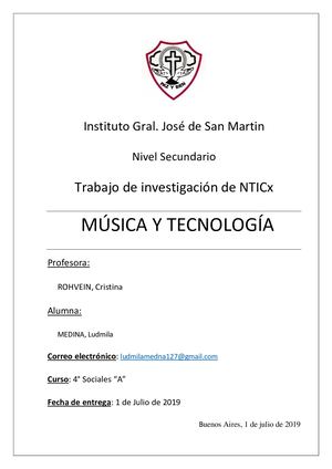 Investigación De Medina Ludmila