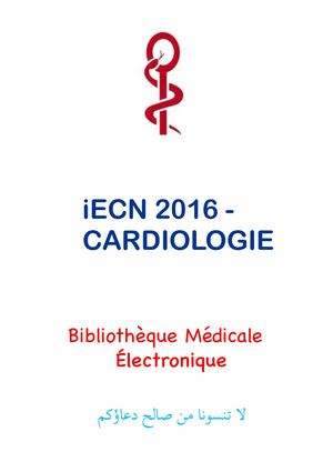 I ECN - Cardiologie