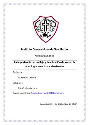 Proyecto De Investigacion De Camila Rivas