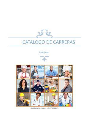 Catalogo De Carreras