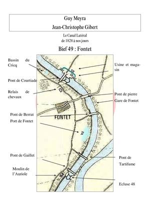 Le Canal Latéral De 1828 à Nos Jours
