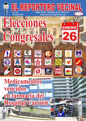 REVISTA EL REPORTERO VECINAL OCTUBRE 2019