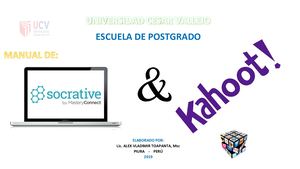 Manual Socrative & Kahoot