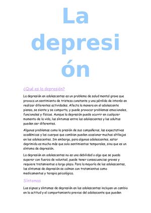 La Depresión