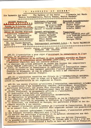 L'Harmonie Du Monde (1/2) (1958-1961)