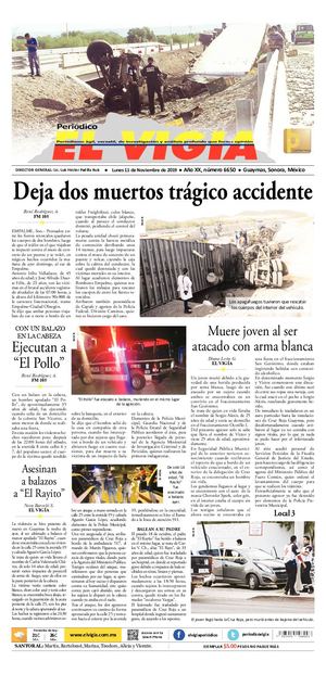 11 de noviembre del 2019