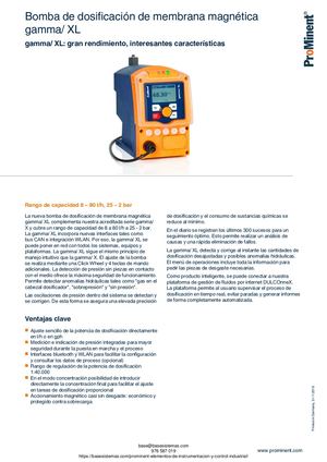 BOMBA DOSIFICADORA MAGNETICA PROMINENT GAMMA XL