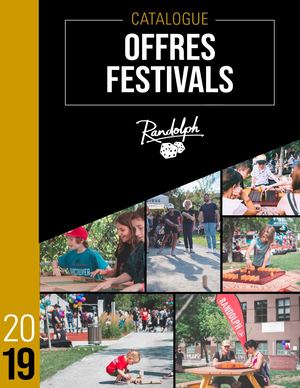 Catalogue Offres Festival Randolph