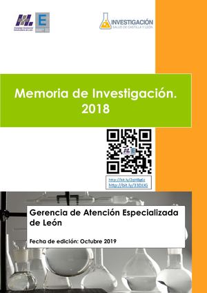 MEMORIA CIENTÍFICA DEL CAULE 2018