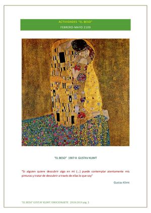 IES MARÍA MOLINER - Actividades El Beso