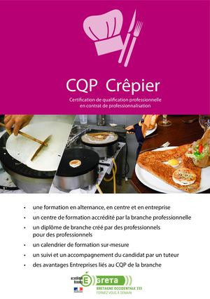 Dépliant CQP Crêpier 2020