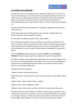 La Panera Dels Tresors