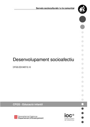 Desenvolupament socioafectiu