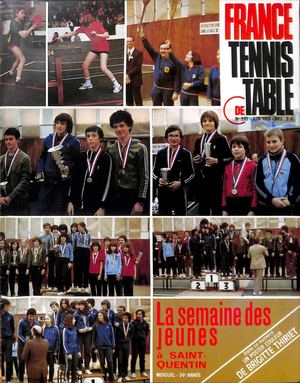1978 06 330 FRANCE TENNIS DE TABLE