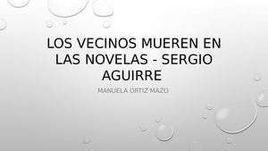 Copia De Los Vecinos Mueren En Las Novelas