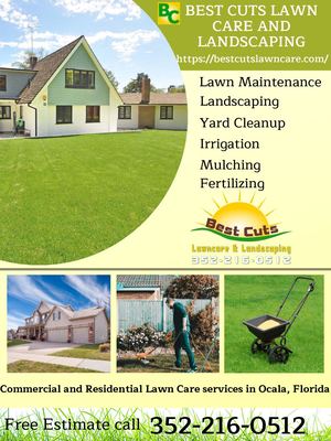 Best Cuts Lawn Care Service Ocala, Fl