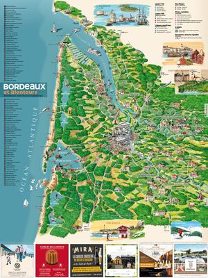 Plan Bordeaux Alentours