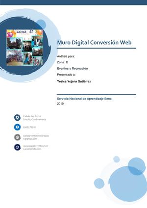 Muro Digital Conversión Web