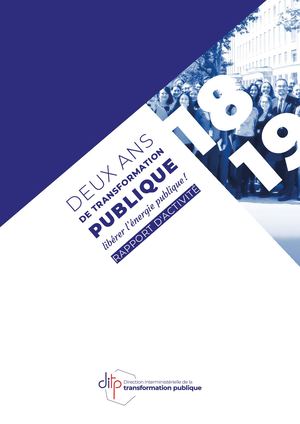 Rapport d'activité de la DITP (2018 2019)