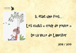 Les histoires des Club Coup de Pouce 2018-2019