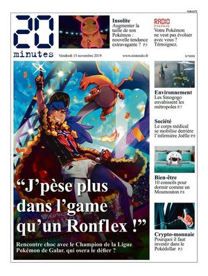 journal 20 Minutes . du : vendredi 15 novembre 2019