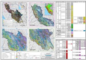 Mapa 1 - Anomalías Espectrales - Cuenca Mantaro