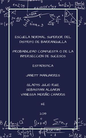 Probabilidad Compuesta O De La Interseccion De Sucesos