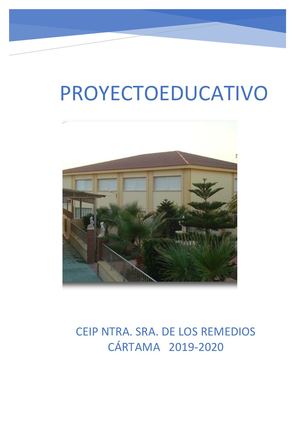 Proyecto educativo