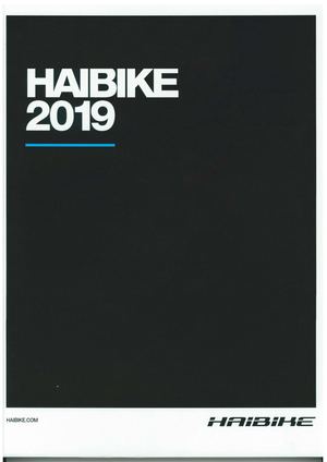 Catalogo Haibike e-bike 2019
