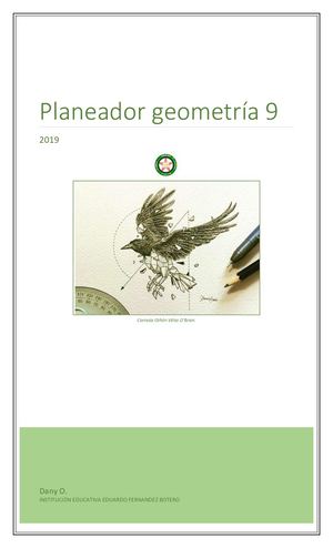 Geometria Noveno A B 2019