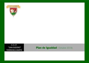 Plan De Igualdad 19 20