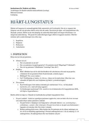 Hjrt Lungstatus KOMPENDIE090803