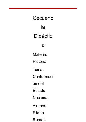 Secuncia Didactica Tic