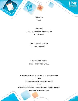 TERAPIA YOGA