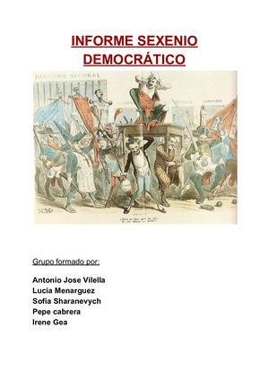 Informe Sexenio Revolucionario