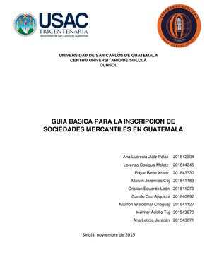 Sistematización De Una Sociedad Anonima