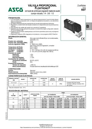 VALVULA PROPORCIONAL FLOWTRONIC ASCO