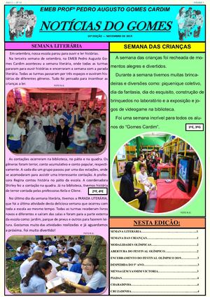 10º Jornal Notícias Do Gomes