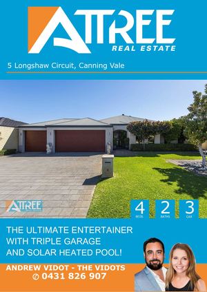 Longshaw Circuit 5, Canning Vale Buyer Booklet Abv