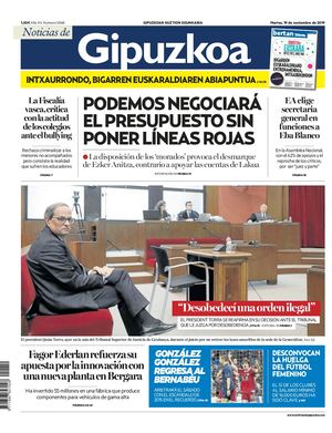 Noticias de Gipuzkoa 20191119